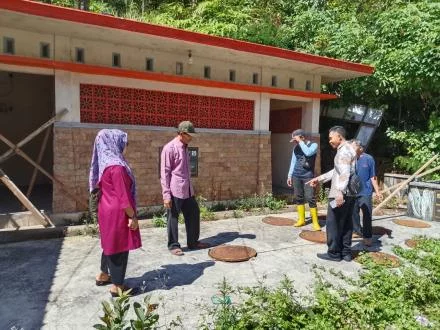 RESPON CEPAT ASPIRASI MASYARAKAT Peninjauan Kondisi IPAL Komunal Dusun Suwaru