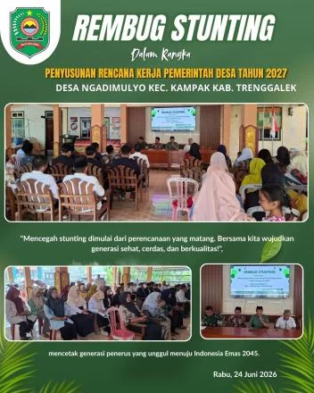 REMBUG STUNTING DALAM RANGKA PENYUSUNAN RKPDES 2027 DESA NGADIMULYO